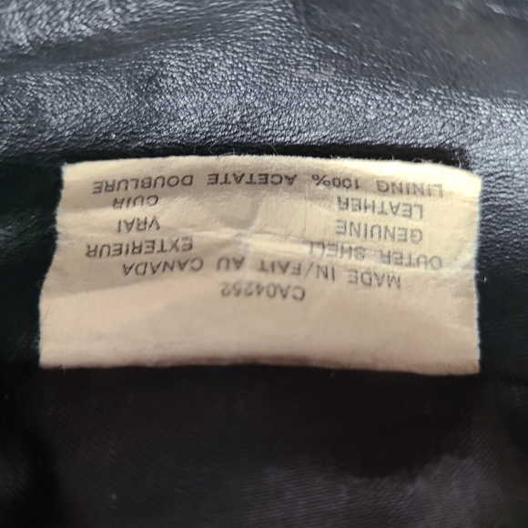 Vintage leather jacket - Picture 5 of 5